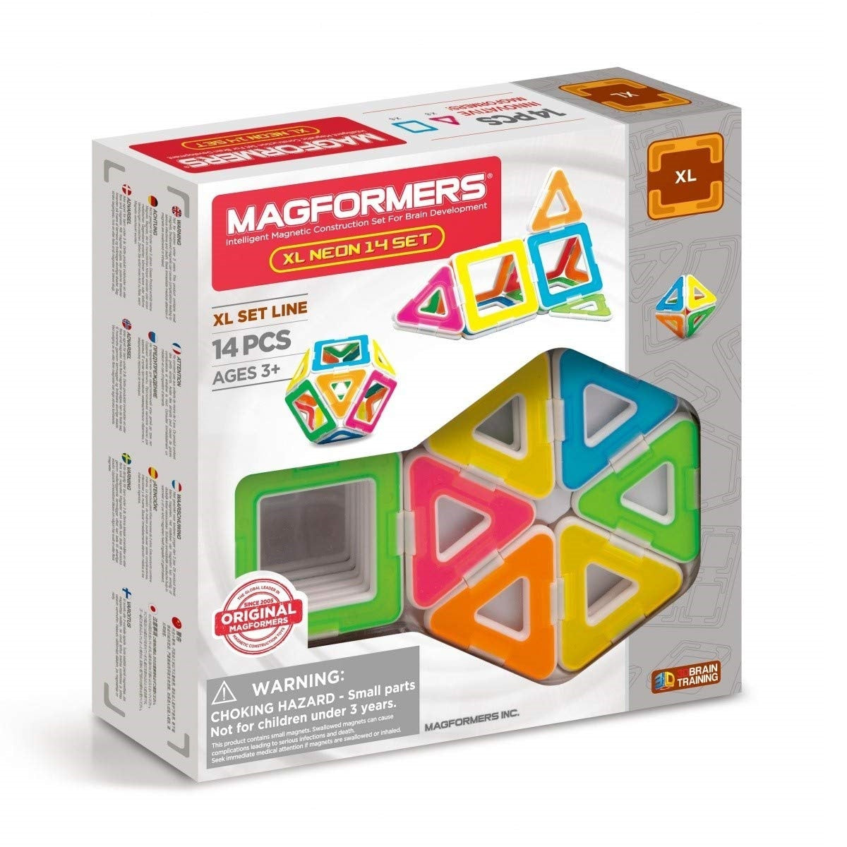 XL Neon 14pc Set – Magformers Australia