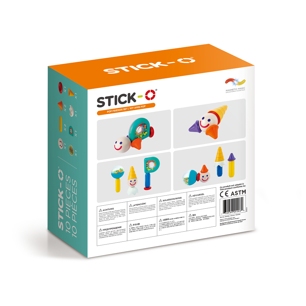 Stickop STICK-O Pop Friends Set 10pc – Magformers Australia