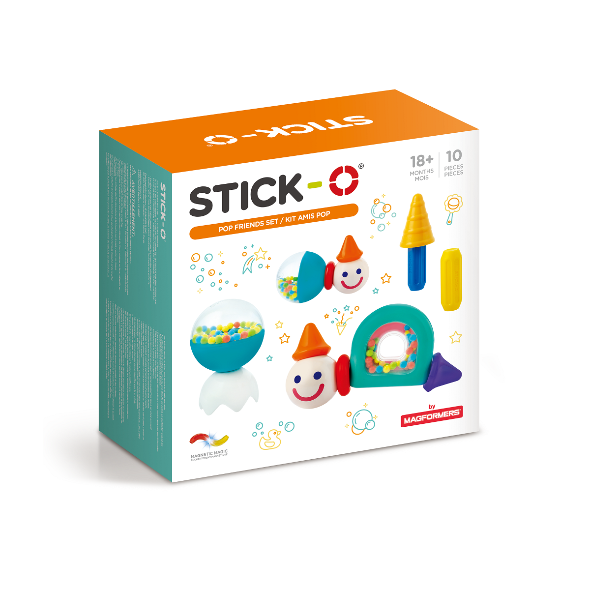 STICK-O Pop Friends Set 10pc – Magformers Australia