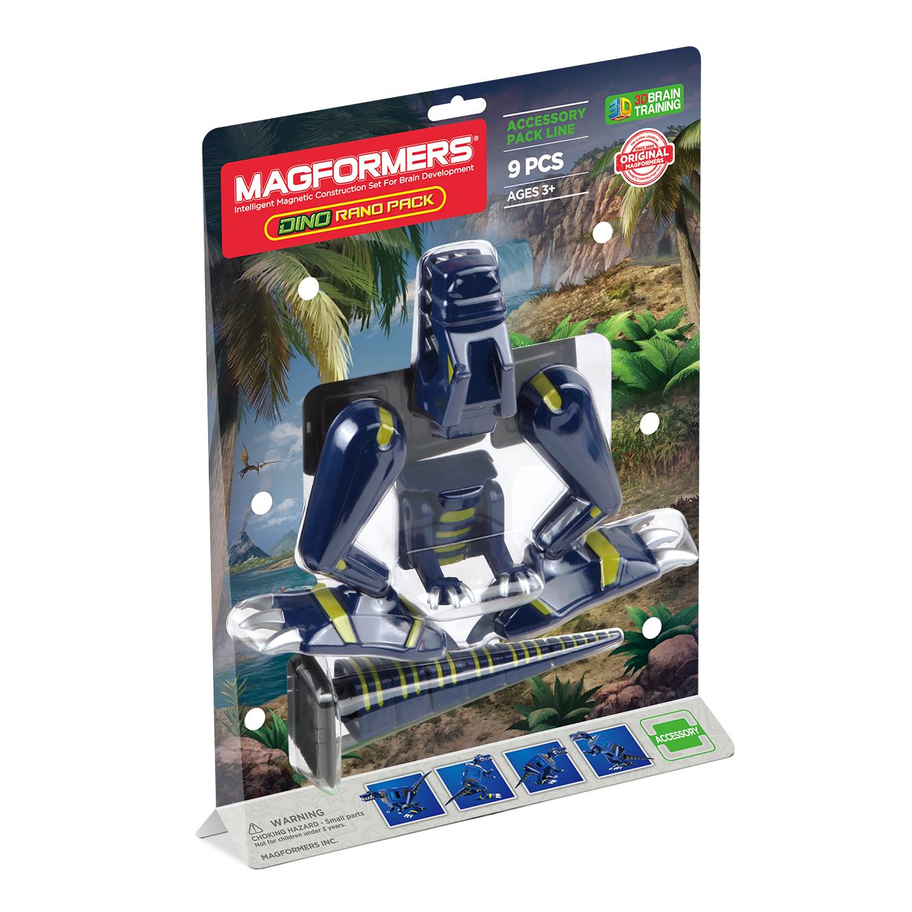 Dino Rano Pack – Magformers Australia - Main Image