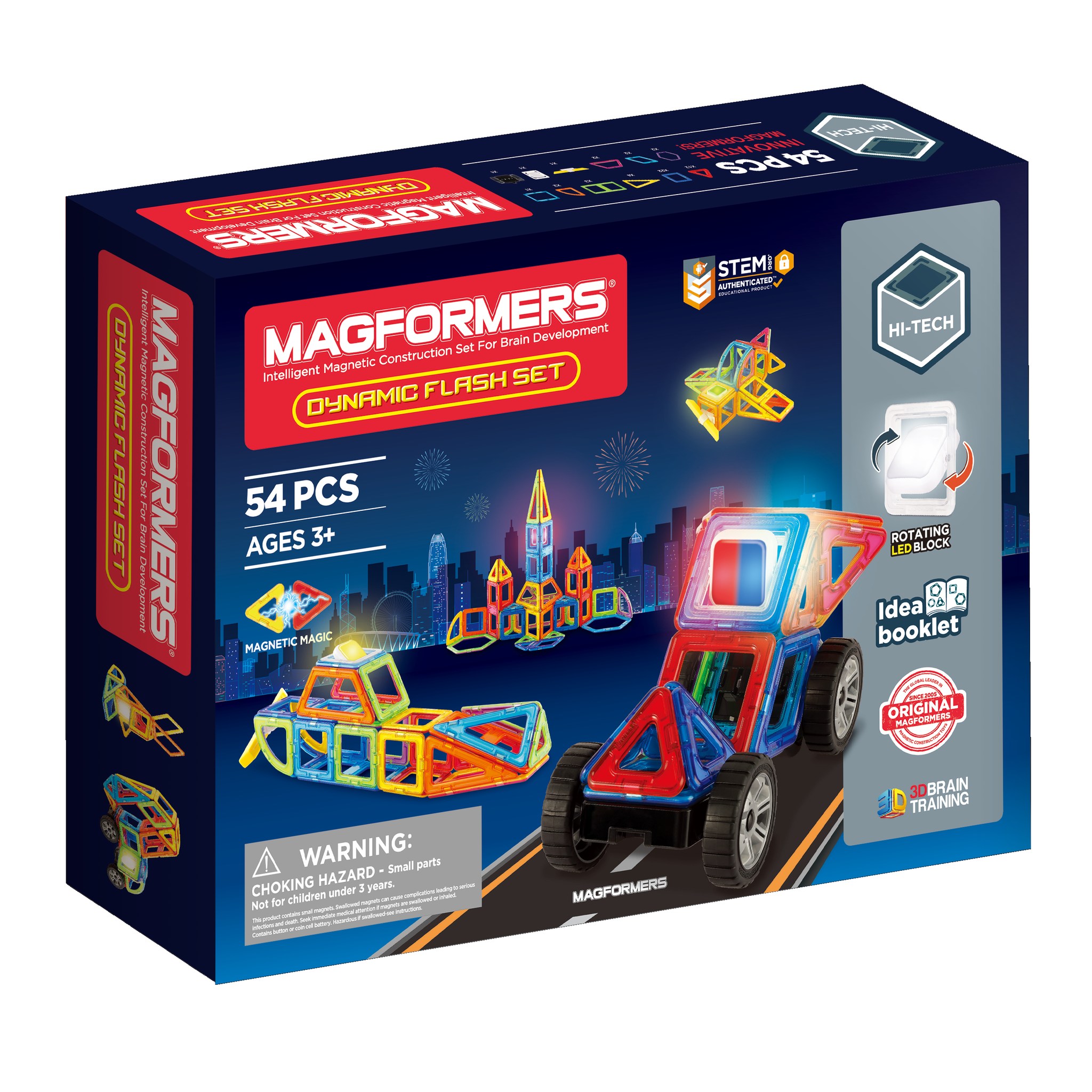 Dynamic Flash Set 54pcs – Magformers Australia